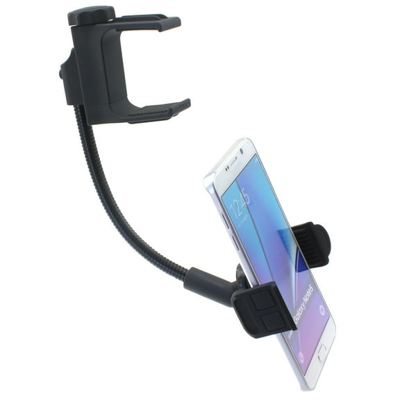 Mirror Holder Car Mount for Motorola Moto G Pure - Rear View Swivel Cradle Stron Grip Y3V Compatible With Motorola Moto G Pure Phone