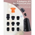 thumbnail image 3 of WOWOW Kitchen Faucet Head Replacement, 3 Function Pull Down Faucet Sprayer Head with 9 Adapters, 3 of 3