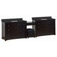 thumbnail image 1 of Imaginations Américaines 116,45 pouces W Vanity Set Noyer, 1 of 1