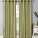 Jane Faux Silk Grommet Curtain Panels - Walmart.com