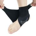 thumbnail image 3 of Boc 1Pc Left/Right Foot Sports Football Compression Ankle Brace Guard Elastic Strap, 3 of 8