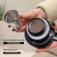 thumbnail image 4 of Peshoriadm Teapot, 1000ml Raidley Vintage Floral Pattern Tea Thermos Tea-Built-In Infuser, Stainless Steel Thermal Carafe with Lid (Style G), 4 of 8