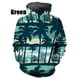 thumbnail image 4 of Nueva sudadera con capucha con estampado 3D de palmeras de moda, sudaderas tipo pulóver de talla grande para hombres y mujeres, sudaderas informales de manga larga con capucha, 4 of 4