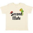 thumbnail image 3 of Inktastic Second Mate Pirate with Parrot and Bandanna Boys or Girls Toddler T-Shirt, 3 of 5