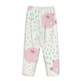thumbnail image 3 of Lsque Cute Pigs Print Women's Pajama Pants, Lounge Pant - Comfortable Home Wear,Elastic Waistband, Stylish Design-XX-Large, 3 of 9