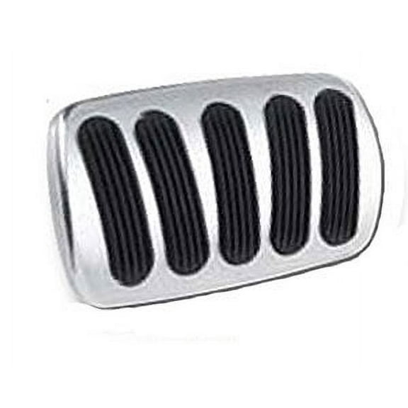 Lokar BAG-6141 LOCBAG-6141 BILLET ALUMINUM CURVED AUTOMATIC BRAKE PEDAL PAD