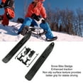 thumbnail image 3 of Snow Bike Sled, Multifunctional Impact Resistant High Strength Snow Scooter Ski Sled Anti Slip Texture  for Four Wheel Motorcycles, 3 of 7