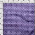 thumbnail image 3 of oneOone Silk Tabby Violet Fabric Nautical Sewing Fabric By The Yard Printed Diy Clothing Sewing Supplies 42 Inch Wide, 3 of 4