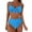 Blue, variant on Cathalem Womens Bathing Suits 2 Piece Women's Bikini Swimwear Swimsuit Two Piece Swimwear(Pink,L)