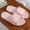 Pink, variant on Womens Orange Cute 3D Fish Pattern PVC Slide Sandals Non-Slip Pool Slides Beach Shoes Quick Dry Drainage Slippers Open Toe Shower Sandals Jelly Slides for Women Size 6.5