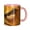 Pink, variant on Angry Face Coffee Mug Fun Custom Ceramic Mugs 11oz Black