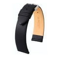 thumbnail image 2 of HIRSCH Italocalf Italian Leather Watch Strap - Black Band / Gold Buckle - L - 14mm, 2 of 8