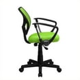 thumbnail image 2 of Scranton & Co Chaise de Bureau en Maille Mi-Dos avec Bras en Vert, 2 of 2