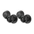 thumbnail image 6 of Hyper Tough Ball Combo Twin Pack Matte Black (2 Entry Doorknobs + 2 Deadbolt Locks), 6 of 9