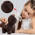 thumbnail image 3 of Horse Stuffed Animal Plushie - Huggable War Horse, Adorable Playtime Plush Toy Farm Life Gift, Super Soft Stuffed Doll Animal Toy for Adults and Families, 3 of 5