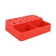 thumbnail image 2 of Porta brochas de maquillaje Organizador de baño Caja de almacenamiento de brochas Portalápices 21 agujeros Rojo, 2 of 9