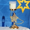 thumbnail image 6 of nvzhuang Ramadan Candle Holder Modern Hollowed out Moon Star Tealight Candle Holder Centerpiece for Home Party Table Decoration, 6 of 8