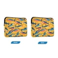 thumbnail image 7 of FORMRS 15"-15.6" Laptop Sleeve Protective Case Soft Carrying Quilted Computer Bag Cover, Yellow Sardines Pattern, 7 of 7