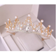 thumbnail image 4 of Accesorios Para Novias Diademas Mujer Tiara, Dorado, 4 of 5