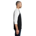 thumbnail image 2 of Mens Heavy Cotton ¾-Sleeve Raglan 10 Pack, 2 of 2