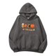 thumbnail image 3 of Gibobby Sudadera mujer, Sudadera unisex con capucha para mujer(Gris,CH), 3 of 5