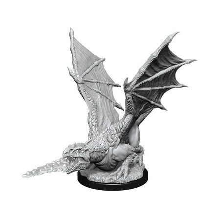 Dungeons & Dragons Nolzur's Marvelous Unpainted Miniatures: White Dragon Wyrmling