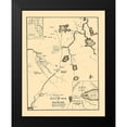 thumbnail image 2 of UNITED STATES GPO 20x24 Black Modern Framed Museum Art Print Titled - Seat of War in Florida - 1836, 2 of 5