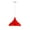Red, variant on Colorful glossy metal pendant lamp for kitchen island, simple minimalism ceiling light fixture for dining table, single retro pendant lighting, Nordic rustic hanging lamp chandelier