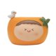 thumbnail image 2 of Lovely Planter Flower Pot Container con orificio de drenaje Pencil Holder Box Ornament Fairy Garden Macetas para jardín DIY Decoraciones Regalo de naranja claro Soledad Florero Contenedor, 2 of 10