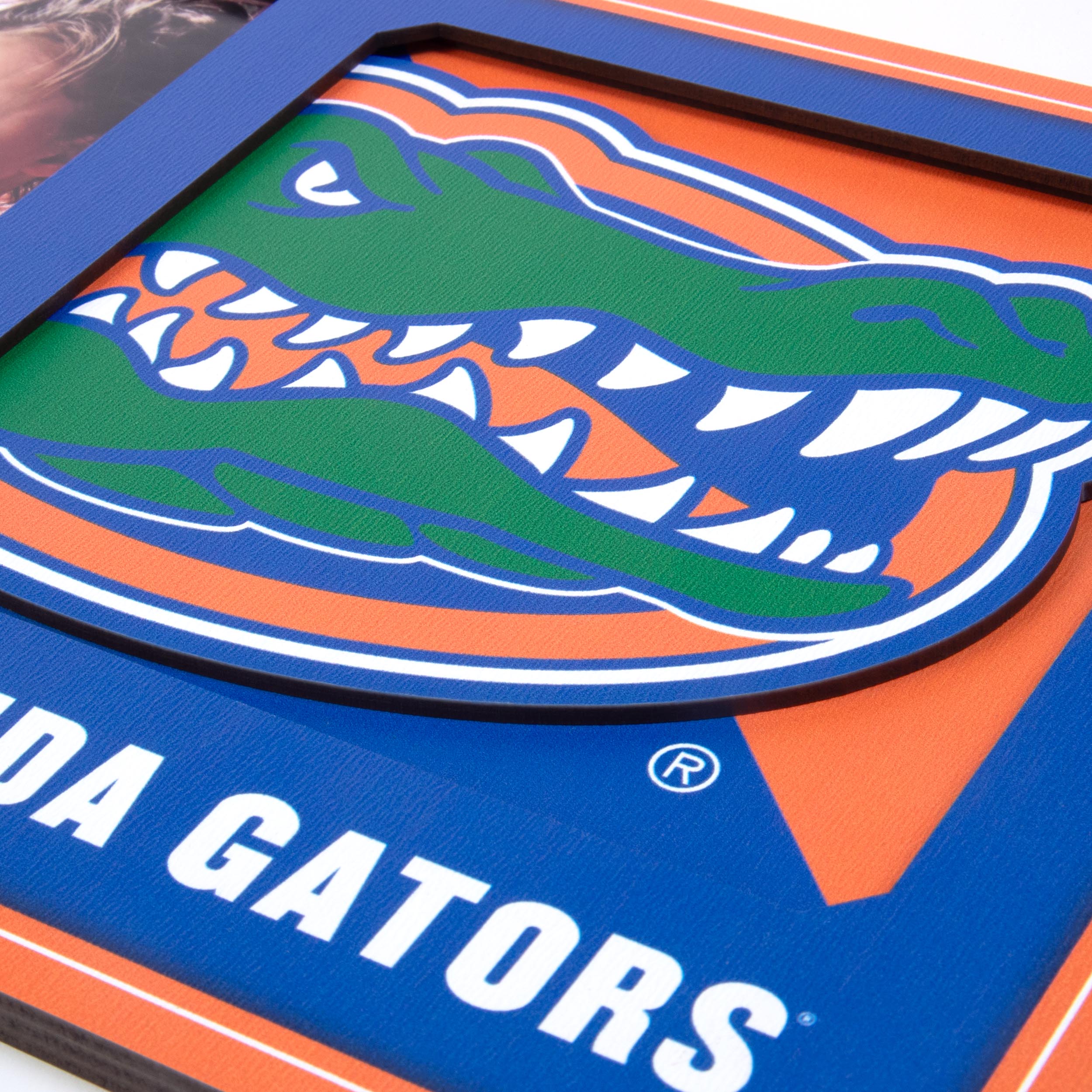 Florida Gators 3D Logo Picture Frame