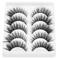 thumbnail image 3 of Pestañas postizas NikouMX rizadas 5 pares largas gruesas profesionales máxima confiabilidad, 3 of 8
