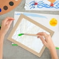 thumbnail image 4 of Nestingho 3Pcs Paper Making Frames Beige Rectangular Diy Craft For Craft Enthusiasts, 4 of 6