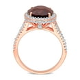 thumbnail image 4 of Everly Women's Garnet 14K Rose Gold Engagement Ring, 4 of 6
