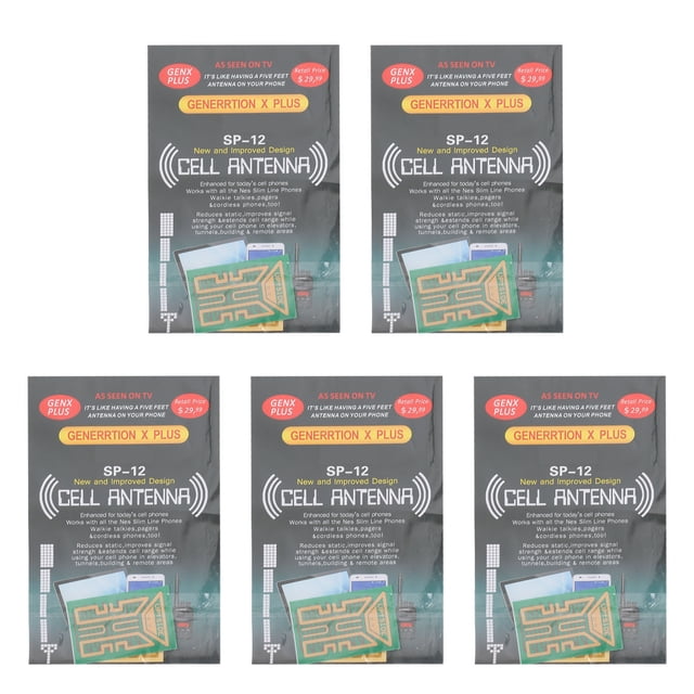 5 unids/set pegatina de mejora de señal de teléfono móvil pegatinas de refuerzo de señal portátil para ascensores