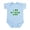 Sky Blue, variant on CafePress - I Love My Irish Aunt Infant Bodysuit - Baby Light Bodysuit, Size Newborn - 24 Months