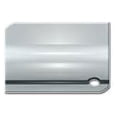 thumbnail image 2 of Deltana BBSR333U26 3-1/4" X 1-1/4" Solid Brass Rectangular Rope Bell Button - Chrome, 2 of 2