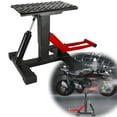 thumbnail image 2 of Accreate Dirt Bike Lift Stand, Hydraulic Motorcycle Lift Stand 440 Lbs Capacity, Adjustable Height Hoist Table, for Dirt Pit Bike Repair, Maintenance, Motorbike Repair Accessories Tools, 2 of 7