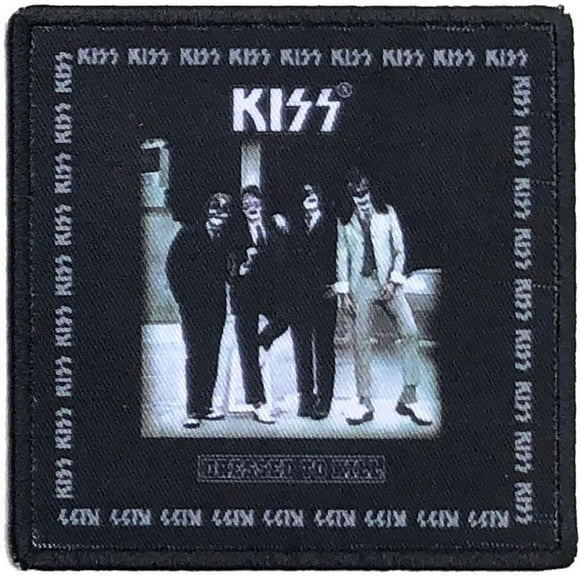 Kiss Dressed To Kill Standard Iron On Patch