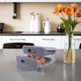 thumbnail image 4 of SOPOTUTU Caja Apilable Para Almacenamiento De Huevos Para Refrigerador Con Base Antideslizante Y Transparente Gris, 4 of 8