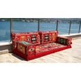 thumbnail image 2 of Arabic Floor Pillows, Sofa Bed, Red Sleeper Sofa, Modular Sofa, Foldable Sofa Bed, Turkish Sofa, Diwan Sofa, Foldable Couch, Couch Beds, 2 of 3