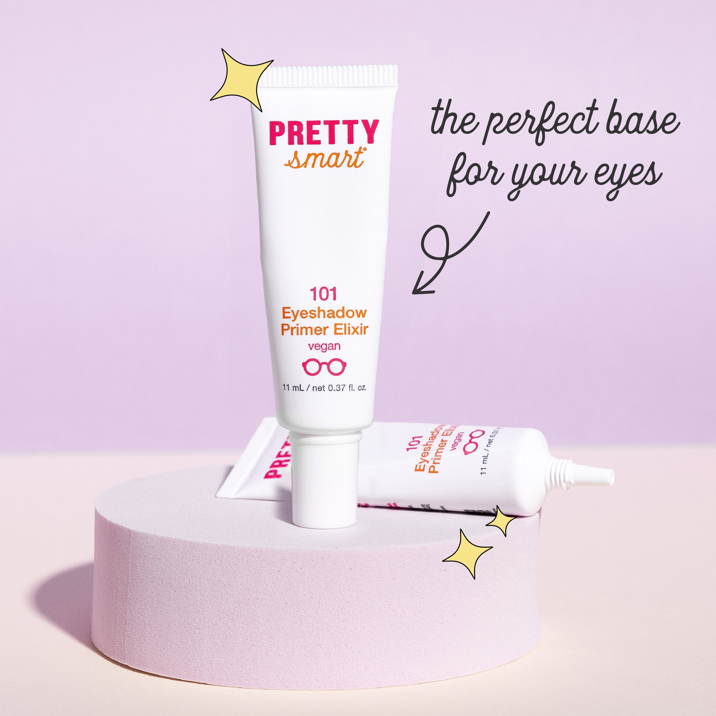 Pretty Smart Eyeshadow Primer Elixir, 0.37 fl. oz.
