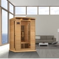 thumbnail image 5 of Maxxus 2-Person Full Spectrum Near Zero EMF (Under 2MG) FAR Infrared Sauna (Canadian Red Cedar), 5 of 5