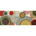 thumbnail image 2 of Reeves, Tom 18x10 Black Ornate Wood Framed with Double Matting Museum Art Print Titled - Commotion II - Mini, 2 of 4