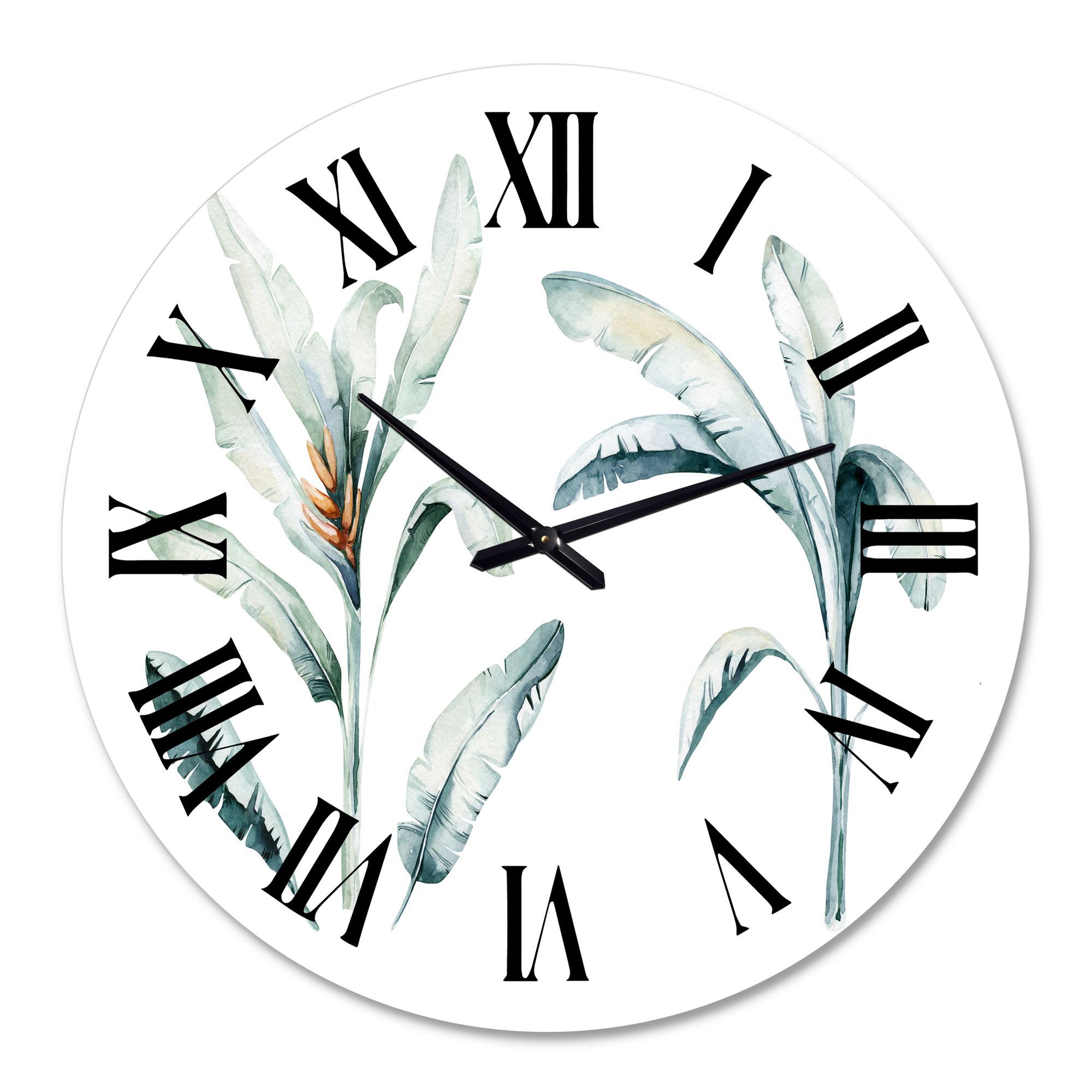 Designart 1 in Quartz Bohemian Wall Clock
