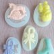 thumbnail image 4 of 5 uds molde con tema navideño molde de silicona para Fondant pastel Diy molde de jabón hecho a mano, 4 of 5
