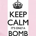 thumbnail image 2 of CafePress - Keep Calm... It's Only A Bomb Infant Bodysuit - Baby Light Bodysuit, Size Newborn - 24 Months, 2 of 4