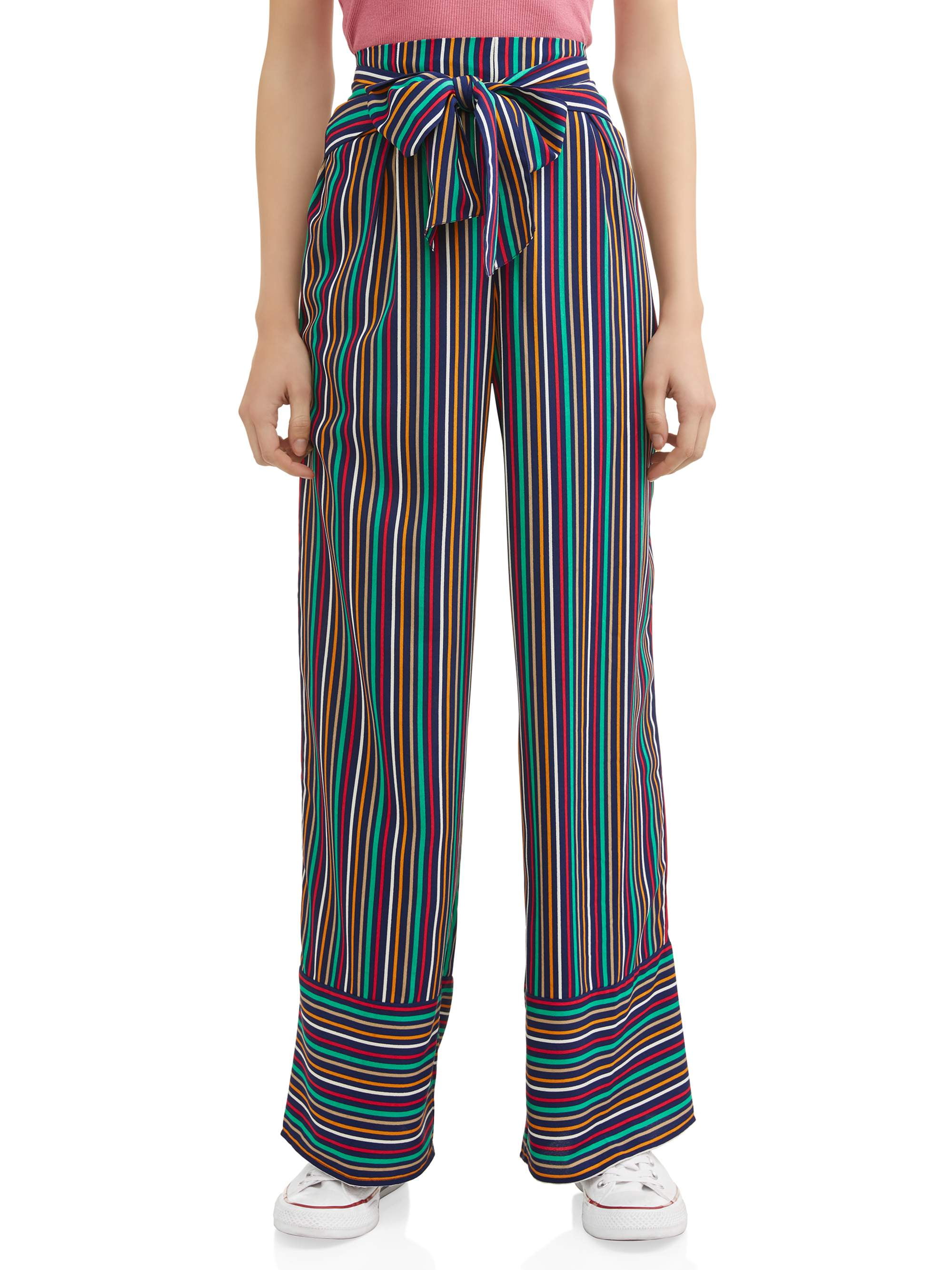 juniors striped pants