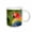 White, variant on 3drose, Scarlet Macaw Bird, Rainforest, Costa Rica - Sa22 Rsp0031 - Rob Sheppard, 11oz Mug
