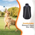 thumbnail image 4 of Greeniant Chaqueta reflectante para mascotas, ajustable para exteriores, para ropa pequeña, mediana y grande, impermeable, para invierno, senderismo, Ropa para mascotas Negro SG Greeniant PT000585-04, 4 of 6