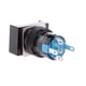 thumbnail image 2 of Interruptor de botón pulsador de resorte cuadrado momentáneo DC 12V 16m luz LED rojo Zulema interruptor de botón, 2 of 7